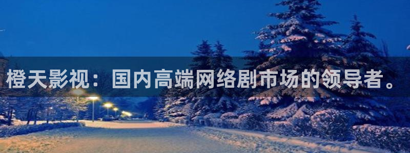 午夜九七电影院：橙天影视：国内高端网络剧市场的领导者。